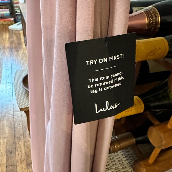 Lulus This Very Moment Dusty Lavender Halter Backless Maxi Dress - Picture 7 of 7